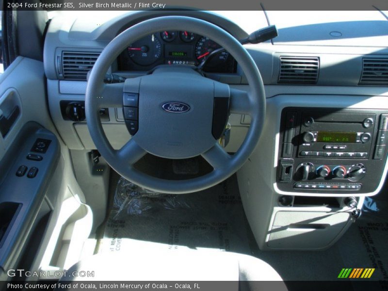 Silver Birch Metallic / Flint Grey 2004 Ford Freestar SES