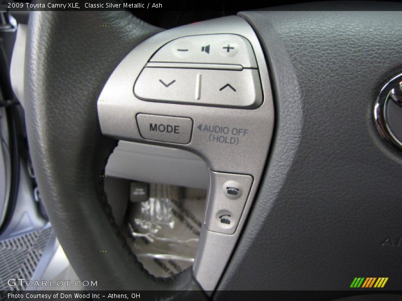 Classic Silver Metallic / Ash 2009 Toyota Camry XLE