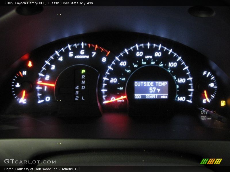 Classic Silver Metallic / Ash 2009 Toyota Camry XLE