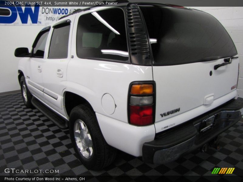 Summit White / Pewter/Dark Pewter 2004 GMC Yukon SLT 4x4