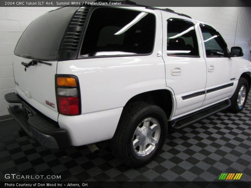 Summit White / Pewter/Dark Pewter 2004 GMC Yukon SLT 4x4
