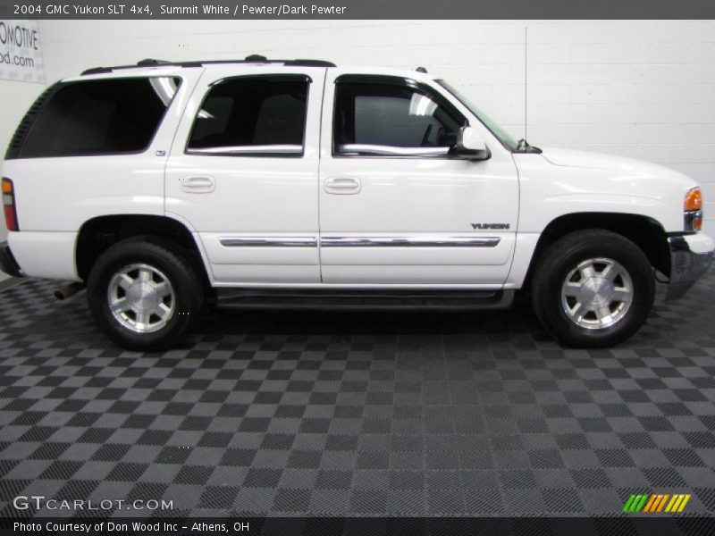 Summit White / Pewter/Dark Pewter 2004 GMC Yukon SLT 4x4