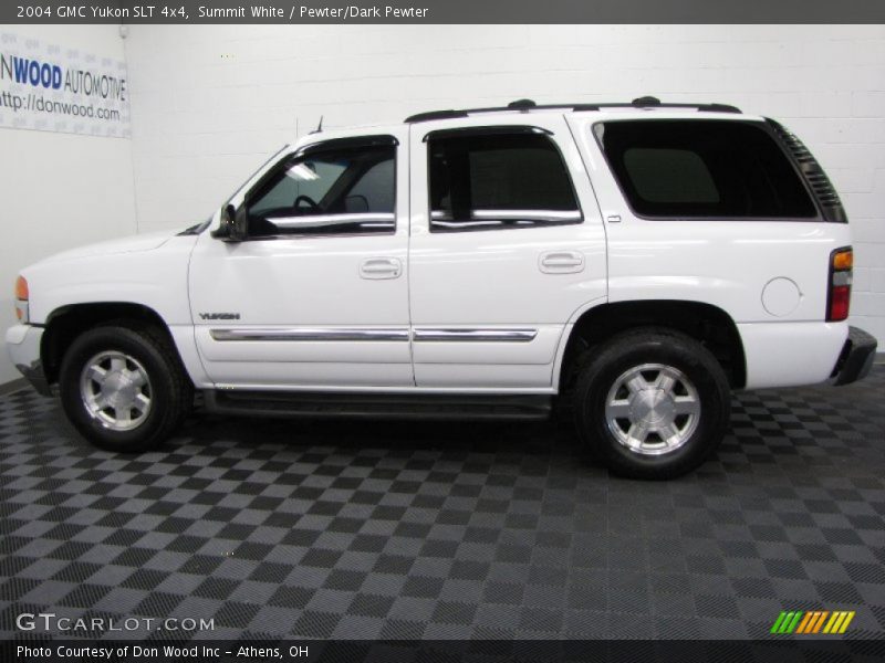 Summit White / Pewter/Dark Pewter 2004 GMC Yukon SLT 4x4