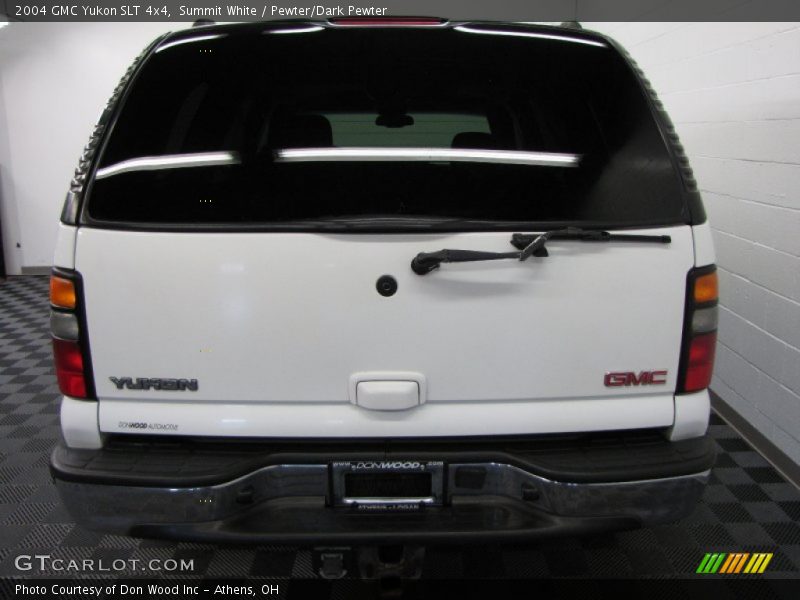 Summit White / Pewter/Dark Pewter 2004 GMC Yukon SLT 4x4