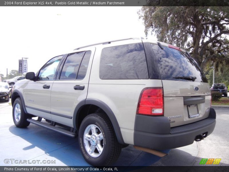 Pueblo Gold Metallic / Medium Parchment 2004 Ford Explorer XLS 4x4