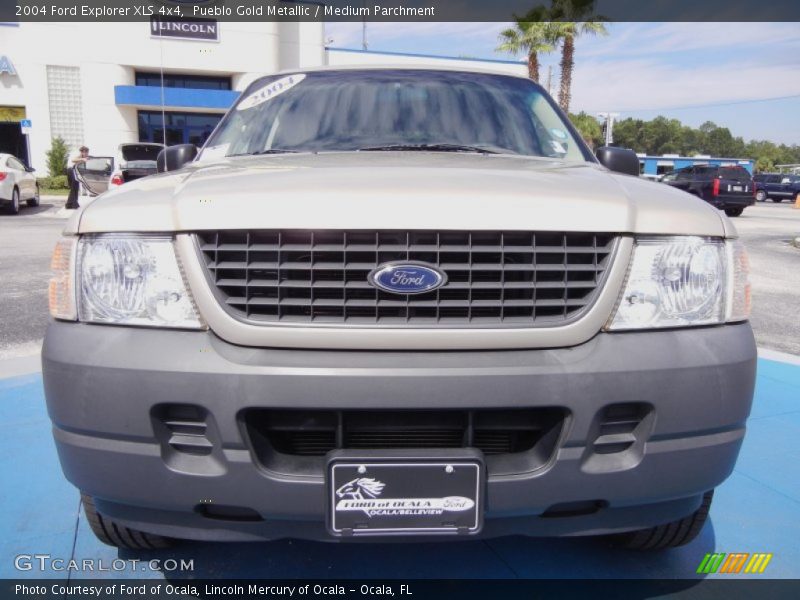 Pueblo Gold Metallic / Medium Parchment 2004 Ford Explorer XLS 4x4