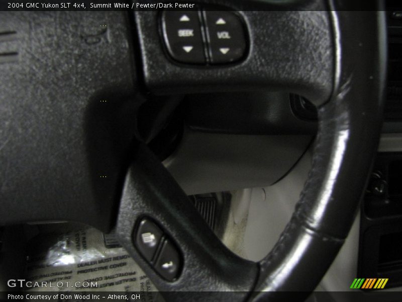 Summit White / Pewter/Dark Pewter 2004 GMC Yukon SLT 4x4