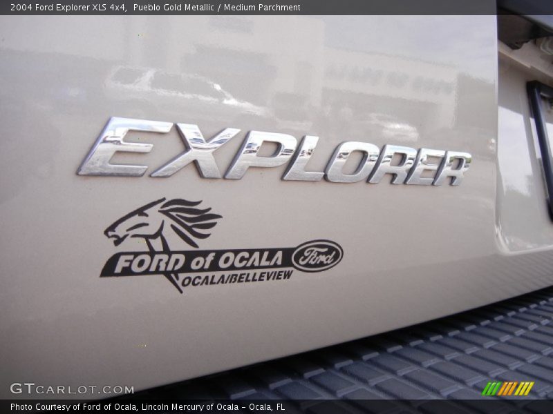 Pueblo Gold Metallic / Medium Parchment 2004 Ford Explorer XLS 4x4