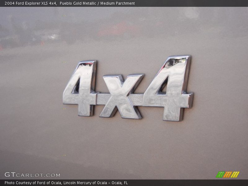 Pueblo Gold Metallic / Medium Parchment 2004 Ford Explorer XLS 4x4