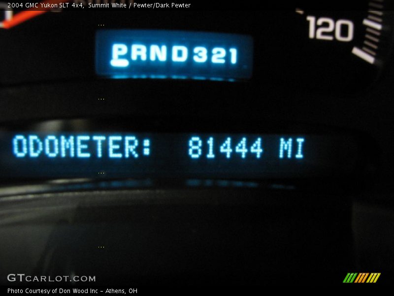 Summit White / Pewter/Dark Pewter 2004 GMC Yukon SLT 4x4