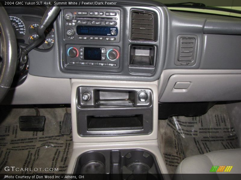 Summit White / Pewter/Dark Pewter 2004 GMC Yukon SLT 4x4