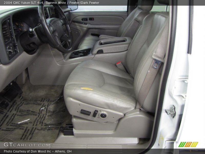 Summit White / Pewter/Dark Pewter 2004 GMC Yukon SLT 4x4