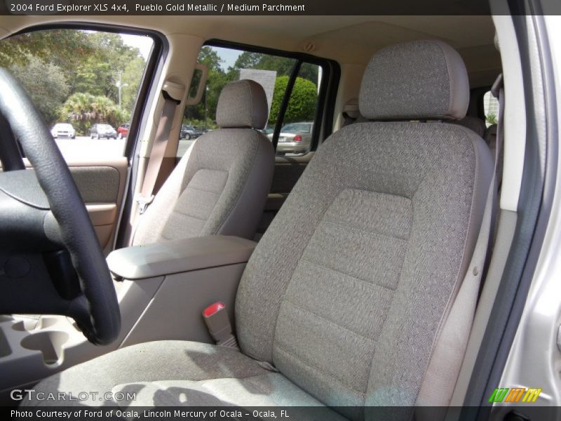 Pueblo Gold Metallic / Medium Parchment 2004 Ford Explorer XLS 4x4