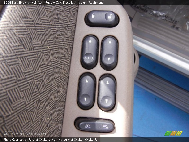 Pueblo Gold Metallic / Medium Parchment 2004 Ford Explorer XLS 4x4