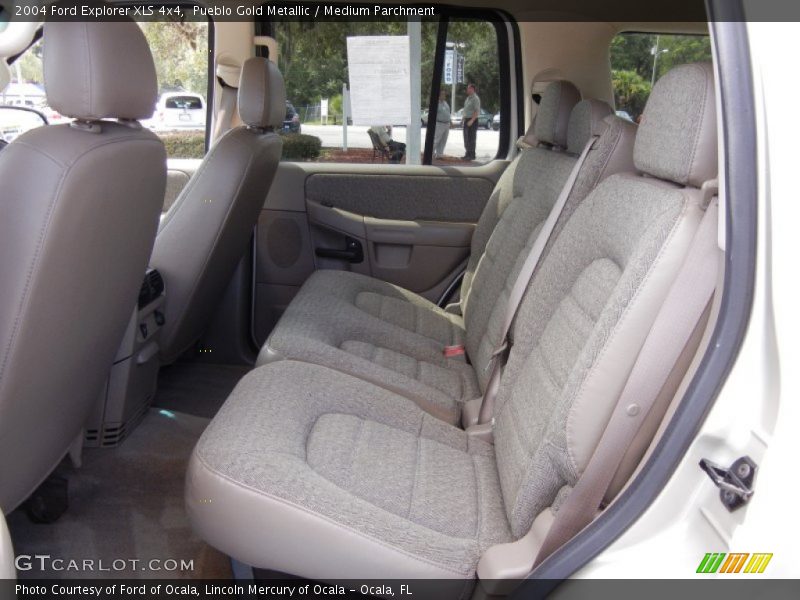 Rear Seat of 2004 Explorer XLS 4x4