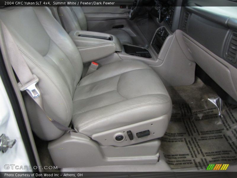 Summit White / Pewter/Dark Pewter 2004 GMC Yukon SLT 4x4