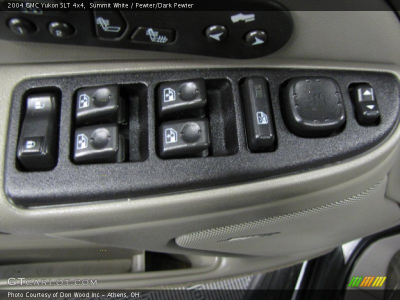 Summit White / Pewter/Dark Pewter 2004 GMC Yukon SLT 4x4