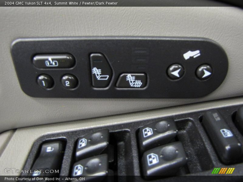 Summit White / Pewter/Dark Pewter 2004 GMC Yukon SLT 4x4