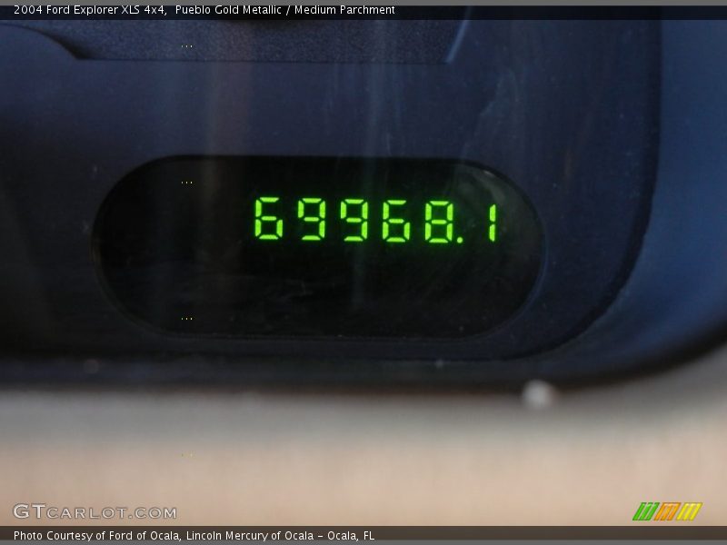 Pueblo Gold Metallic / Medium Parchment 2004 Ford Explorer XLS 4x4