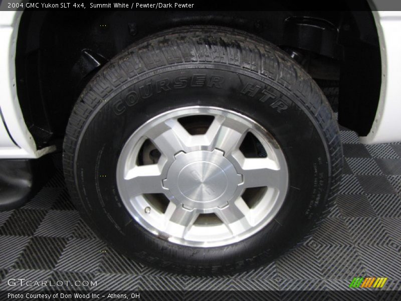 Summit White / Pewter/Dark Pewter 2004 GMC Yukon SLT 4x4
