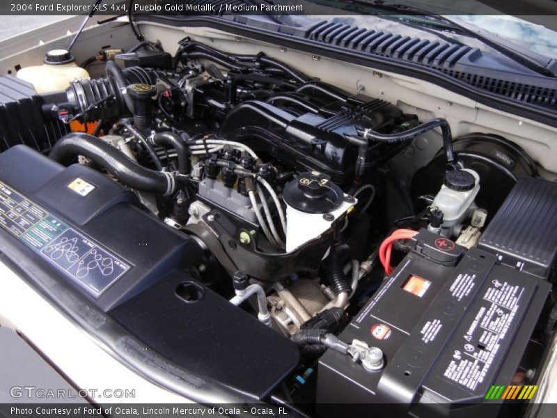  2004 Explorer XLS 4x4 Engine - 4.0 Liter SOHC 12-Valve V6