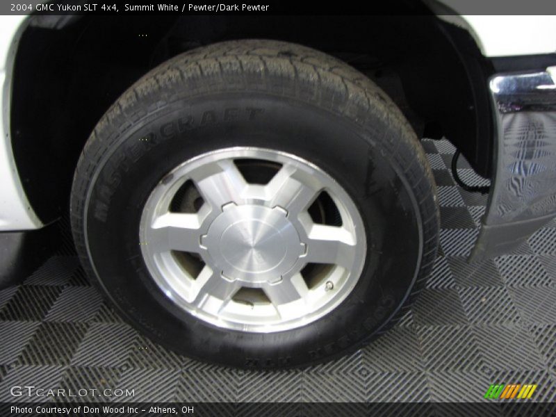 Summit White / Pewter/Dark Pewter 2004 GMC Yukon SLT 4x4