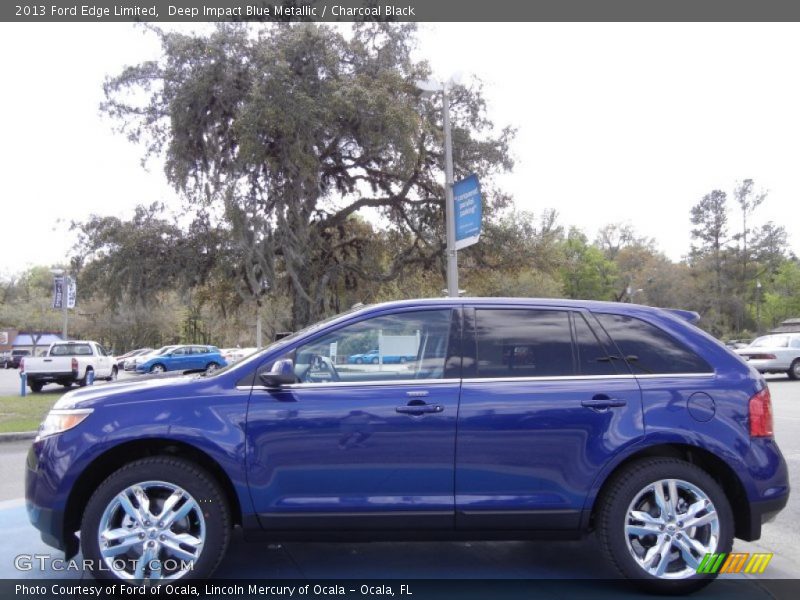  2013 Edge Limited Deep Impact Blue Metallic