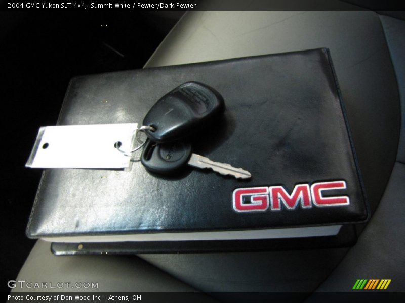 Summit White / Pewter/Dark Pewter 2004 GMC Yukon SLT 4x4