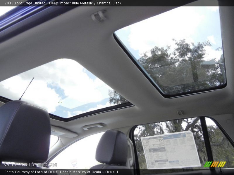 Sunroof of 2013 Edge Limited