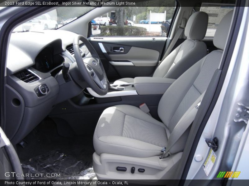  2013 Edge SEL EcoBoost Medium Light Stone Interior