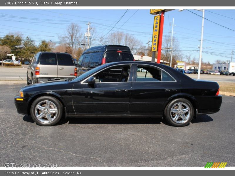 Black / Deep Charcoal 2002 Lincoln LS V8