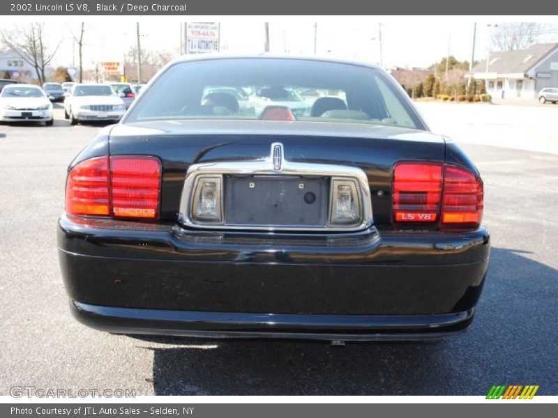 Black / Deep Charcoal 2002 Lincoln LS V8