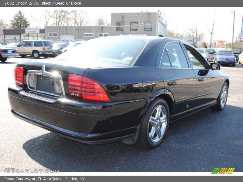 Black / Deep Charcoal 2002 Lincoln LS V8