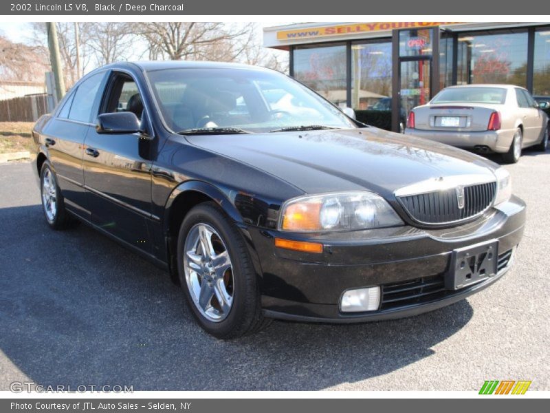 Black / Deep Charcoal 2002 Lincoln LS V8