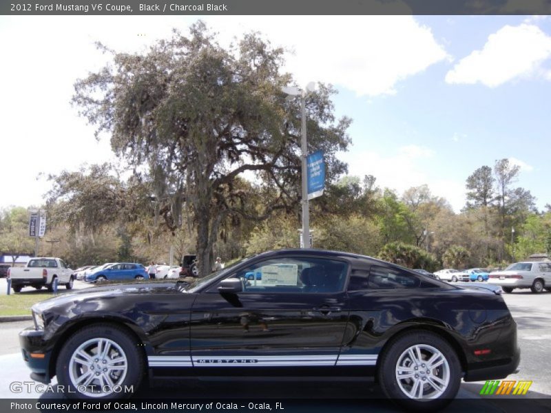 Black / Charcoal Black 2012 Ford Mustang V6 Coupe