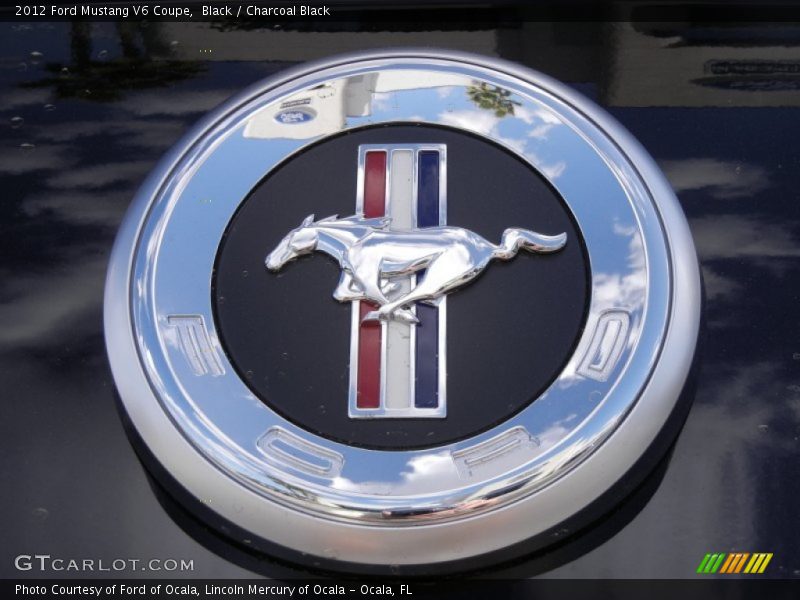 Black / Charcoal Black 2012 Ford Mustang V6 Coupe