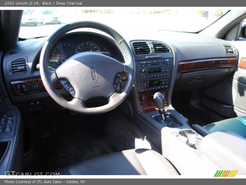 Black / Deep Charcoal 2002 Lincoln LS V8