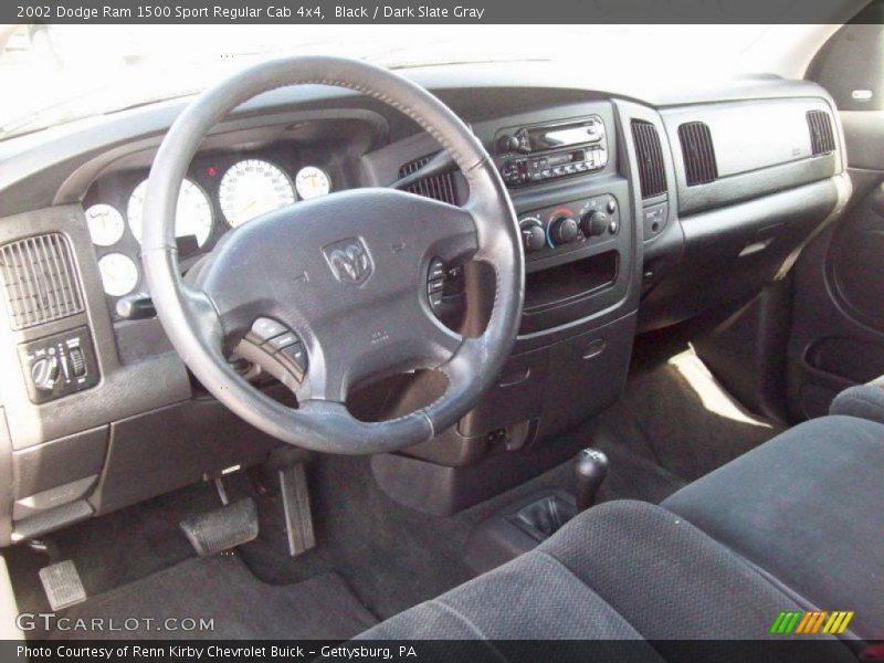 Dashboard of 2002 Ram 1500 Sport Regular Cab 4x4
