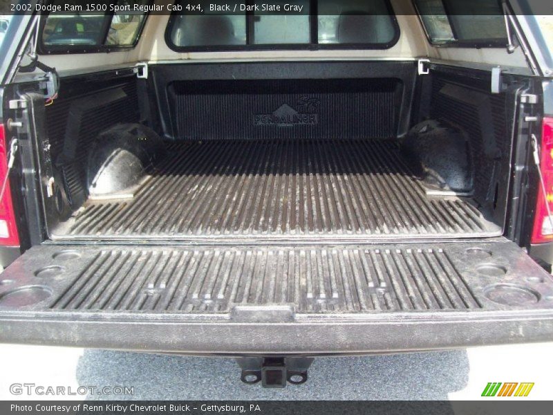 Black / Dark Slate Gray 2002 Dodge Ram 1500 Sport Regular Cab 4x4