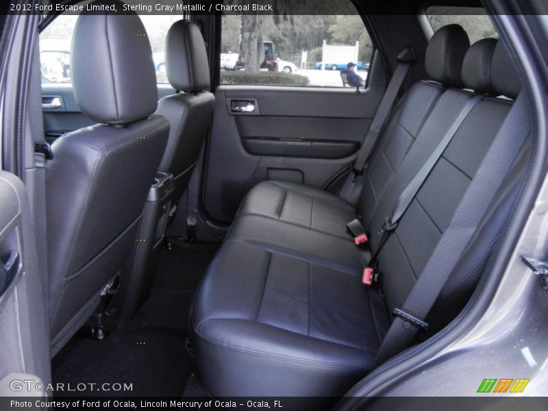 Sterling Gray Metallic / Charcoal Black 2012 Ford Escape Limited