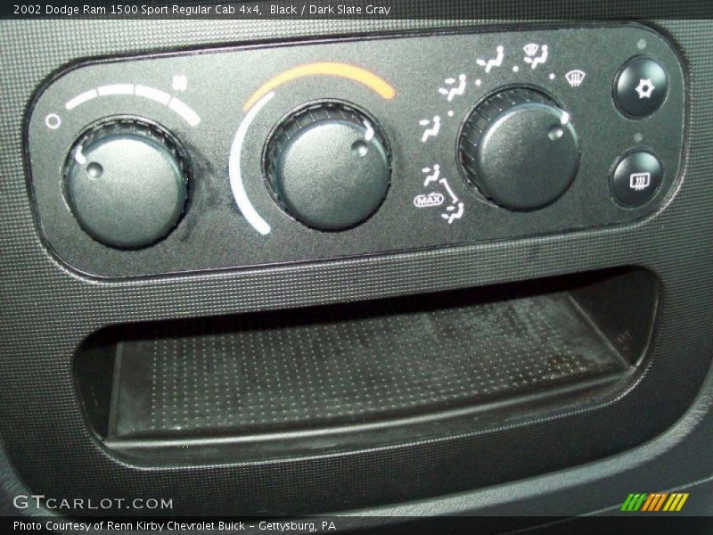 Controls of 2002 Ram 1500 Sport Regular Cab 4x4