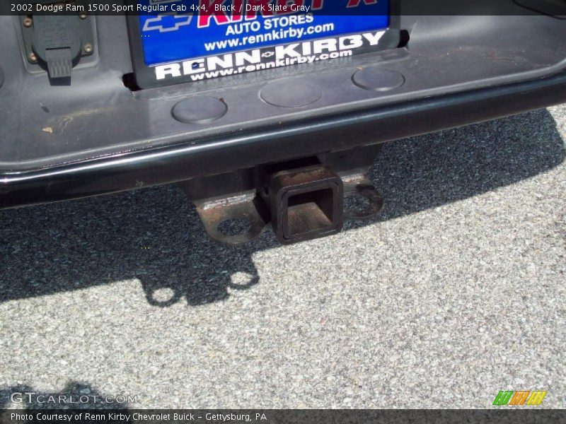 Black / Dark Slate Gray 2002 Dodge Ram 1500 Sport Regular Cab 4x4