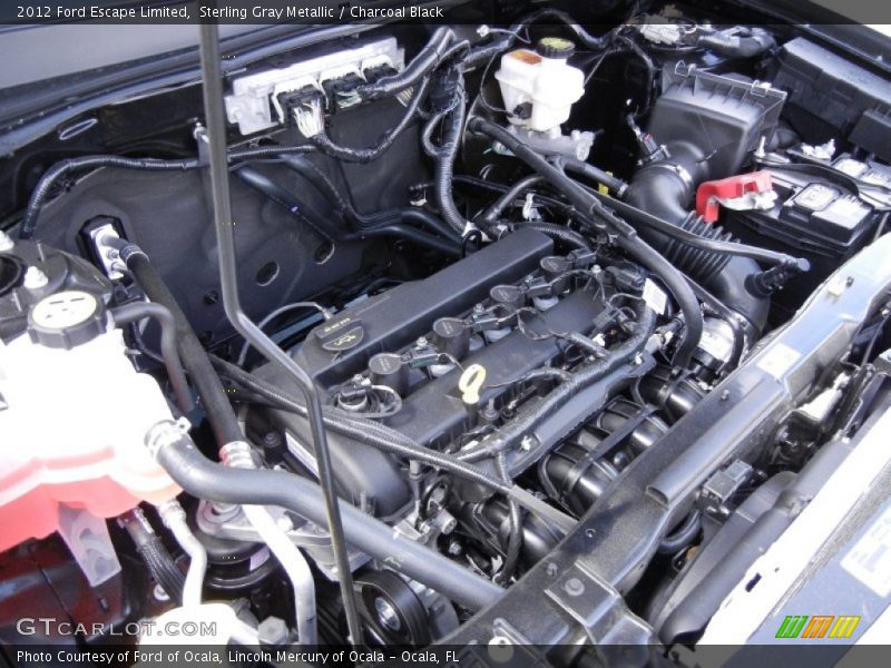 Sterling Gray Metallic / Charcoal Black 2012 Ford Escape Limited
