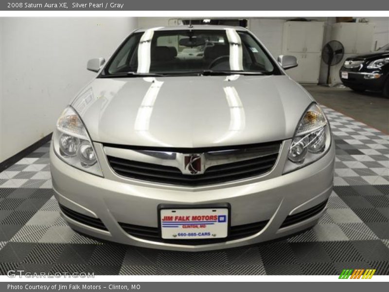 Silver Pearl / Gray 2008 Saturn Aura XE