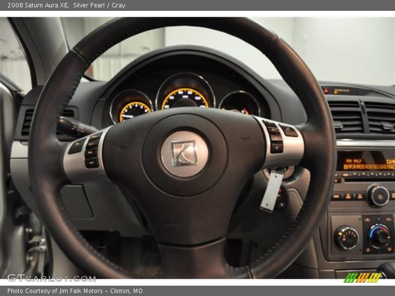 Silver Pearl / Gray 2008 Saturn Aura XE
