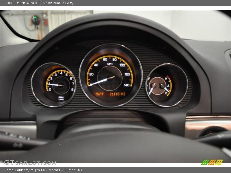 Silver Pearl / Gray 2008 Saturn Aura XE