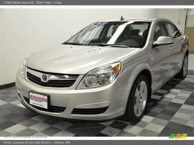 Silver Pearl / Gray 2008 Saturn Aura XE