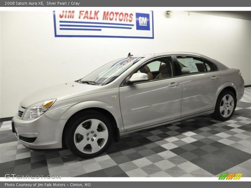 Silver Pearl / Gray 2008 Saturn Aura XE