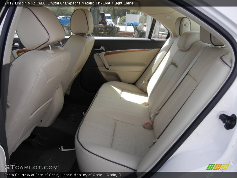 Crystal Champagne Metallic Tri-Coat / Light Camel 2012 Lincoln MKZ FWD