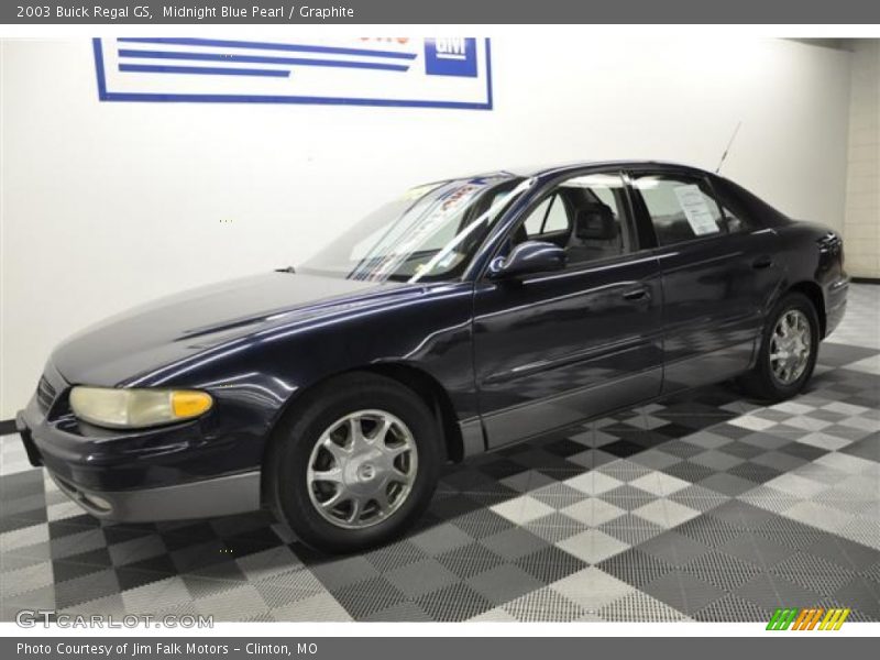 Midnight Blue Pearl / Graphite 2003 Buick Regal GS